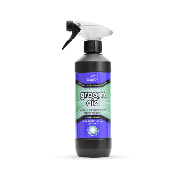 Preparat dla koni po goleniu Groom Aid 500ml Jump It